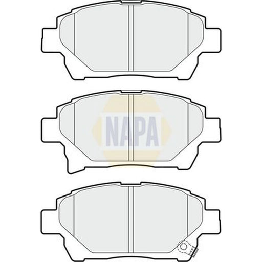 NAPA Front Brake Pad Set NBP1761