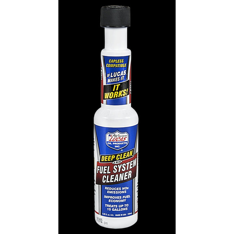 2 x Lucas Oil Deep Clean Fuel System Additive & Injector Cleaner 473ML 40512 Lucas Oil - Dynamic Drive