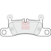 Apec Rear Brake Pad Set fits Porsche 911 2015-2019 3.0