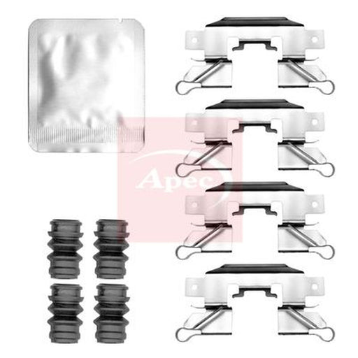 Apec Brake Pad Accessory Fitting Kit Front fits Suzuki Baleno 2016 on 1.0 1.2