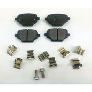 Juratek Rear Brake Pad Set fits Citroën Berlingo 2018-2019 1.2 1.5