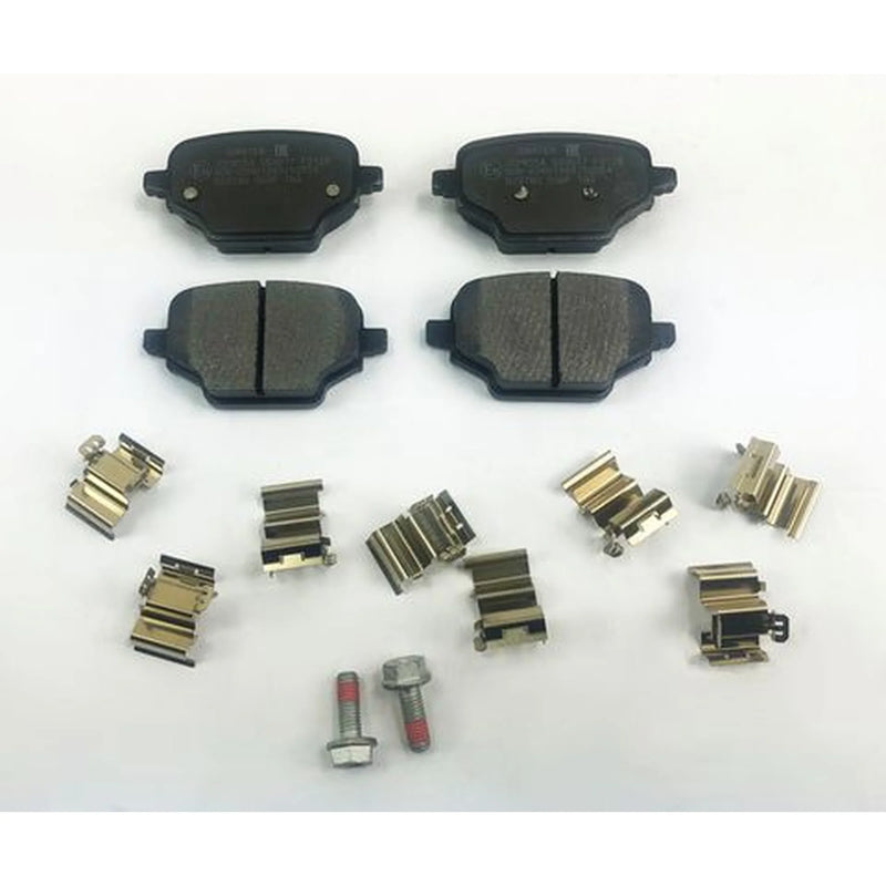 Juratek Rear Brake Pad Set fits Citroën Berlingo 2018-2019 1.2 1.5