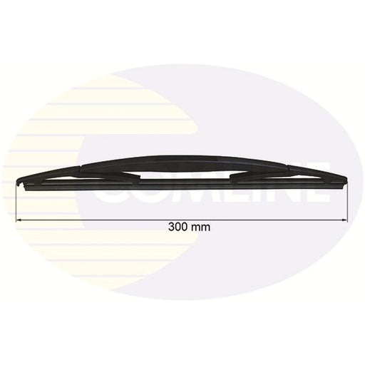 Comline Rear Wiper Blades fits BMW 1 Sports Hatch 2011-2019