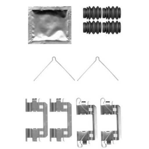 Mintex Brake Pad Accessory Fitting Kit Front fits Honda Cr-Z 2010-2013 1.5