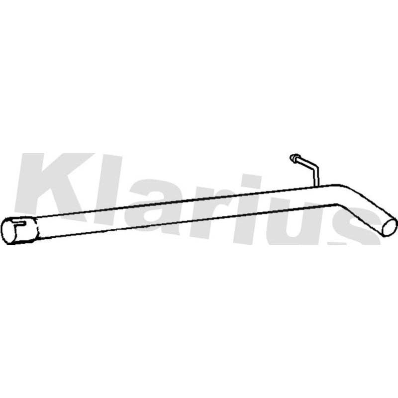 Klarius Exhaust Pipe OD fits Audi A1 2011-2015 1.4