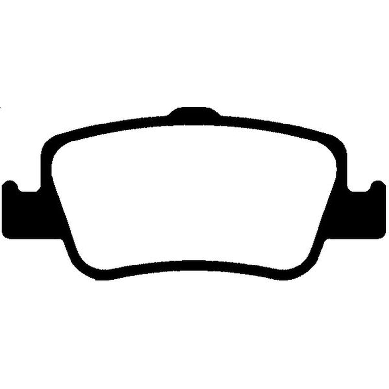 Abtex Rear Brake Pad Set fits Toyota Auris 2006-2018 1.2 1.3 1.33 1.4 1.6 1.8