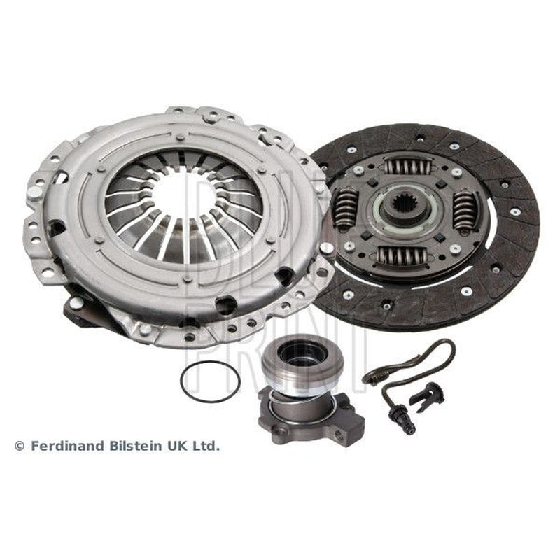 Blue Print Clutch Kit Set 3pc 203mm fits Opel Astra H 2004-2010 1.6