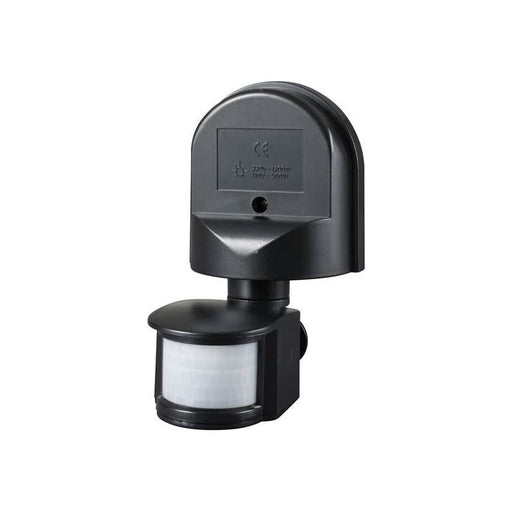 Meridian Lighting Wall Mounted PIR Motion Detector Black Meridian Lighting - Dynamic Drive