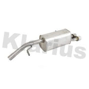 Klarius Box With Tail Pipe Rear fits Peugeot 208 I 2012-2019 1.6