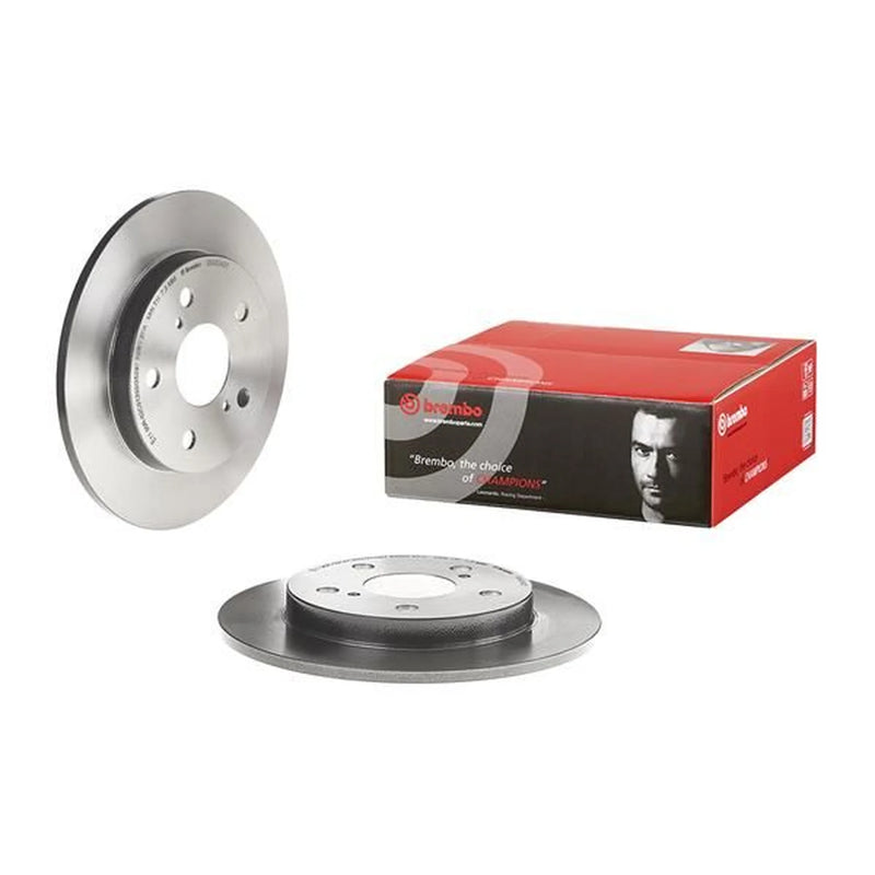 Brembo Front & Rear Brake Discs & Pads fits Toyota Auris 2010-2018 1.8