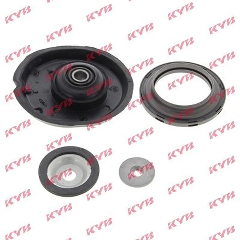 KYB Front Repair Kit Suspension Strut Support Mount fits Peugeot 207 2006-2015