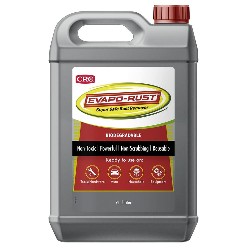 Evaporust 5L Rust Remover Liquid Evapo-rust® Liquid Solution Clears Metal Oxides Evapo-Rust - Dynamic Drive