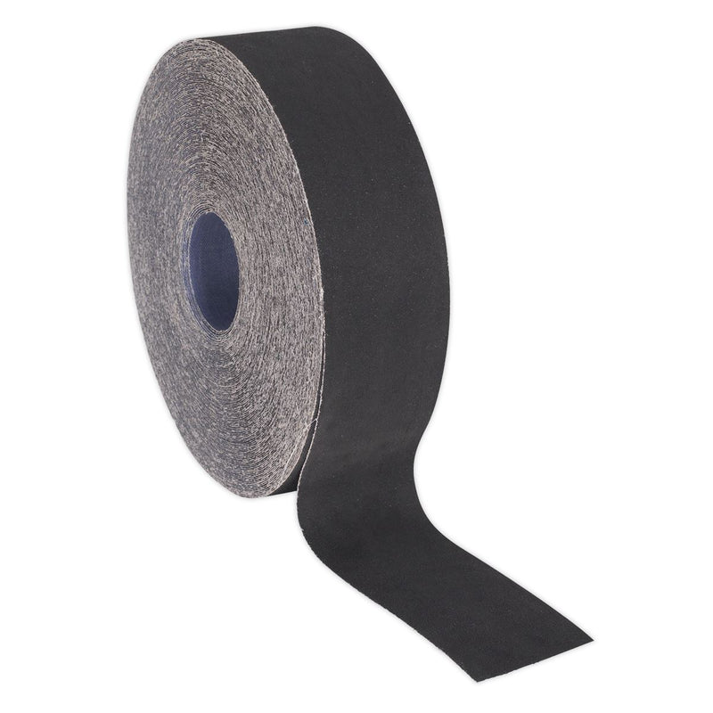 Sealey Emery Roll Blue Twill 50mm x 50m 40Grit ER505040 Sealey - Dynamic Drive