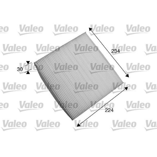 Valeo Cabin Air Filter (Pollen Filter) 698868