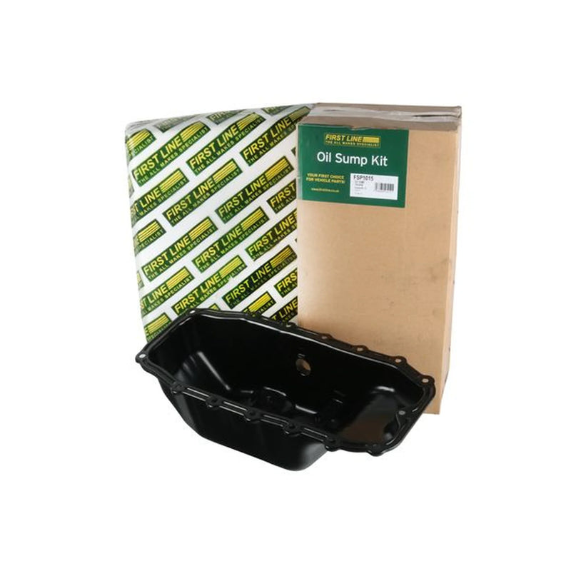 First Line Engine Oil Sump Pan Steel fits Chevrolet Aveo 2011-2015 1.3