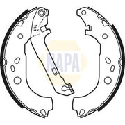 NAPA Brake Shoe Set Axle Kit fits Ford Focus II 2004-2012 1.4 1.6 1.8