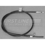First Line Handbrake Cable Right Rear fits Nissan Cube 2009-2010 1.5 1.6