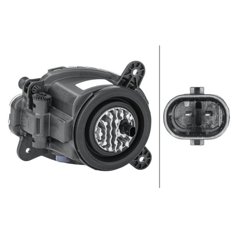 Hella Front Left Fog Light LED fits Seat Tarraco 2018-2024 1.5 2.0
