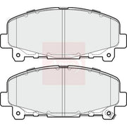 Apec Front Brake Pad Set PAD1693