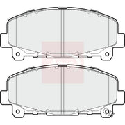 Apec Front Brake Vented Discs & Pads fits Honda Accord VIII 2008-2015 2.2 2.4