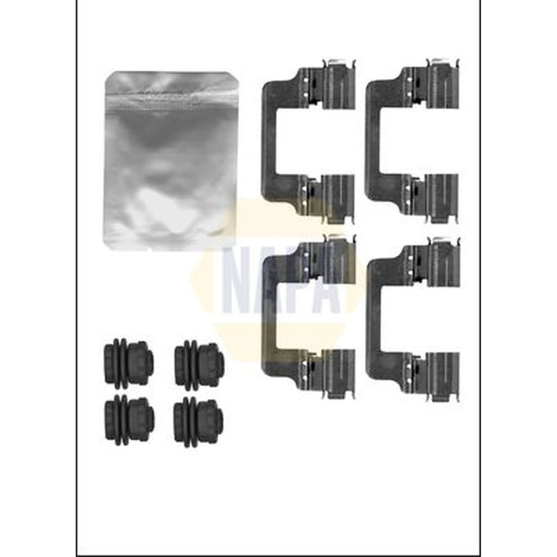 NAPA Brake Pad Accessory Fitting Kit Rear fits Land Rover Discovery V 2016-2018