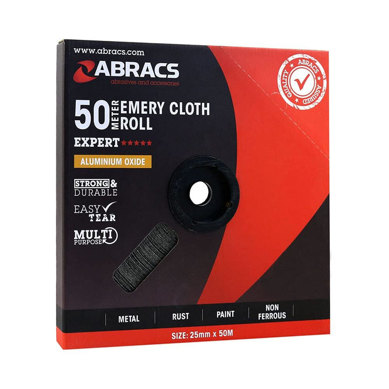 Connect Abracs Emery Roll 25mm x 50m x P60 1pc 32148 Tool Connection - Dynamic Drive