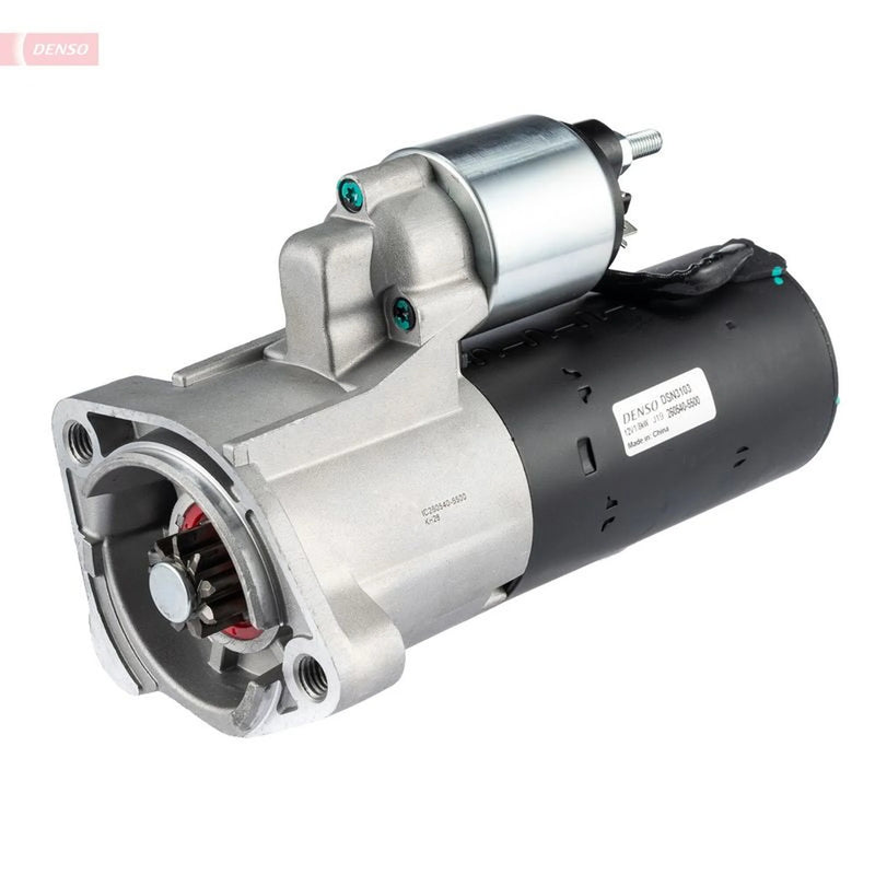 Denso Starter Motor 12V 1.8kW 9 Teeth fits Audi A4 B5 2000-2001 1.9