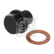 Febi Oil Sump Screw Plug Steel 1002190 OE C00014636 C00014636S1 C00070330