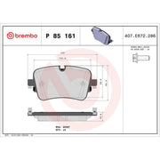 Brembo Front & Rear Brake Discs & Pads fits Audi A6 C8 2018-2019