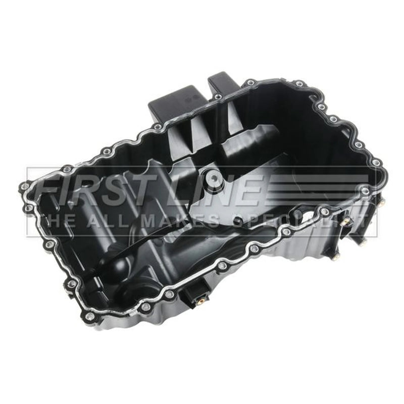 First Line Engine Oil Sump Pan Plastic fits BMW 1 Sports Hatch 2011-2019
