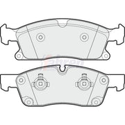 Fahren Front Brake Pad Set FBP3704