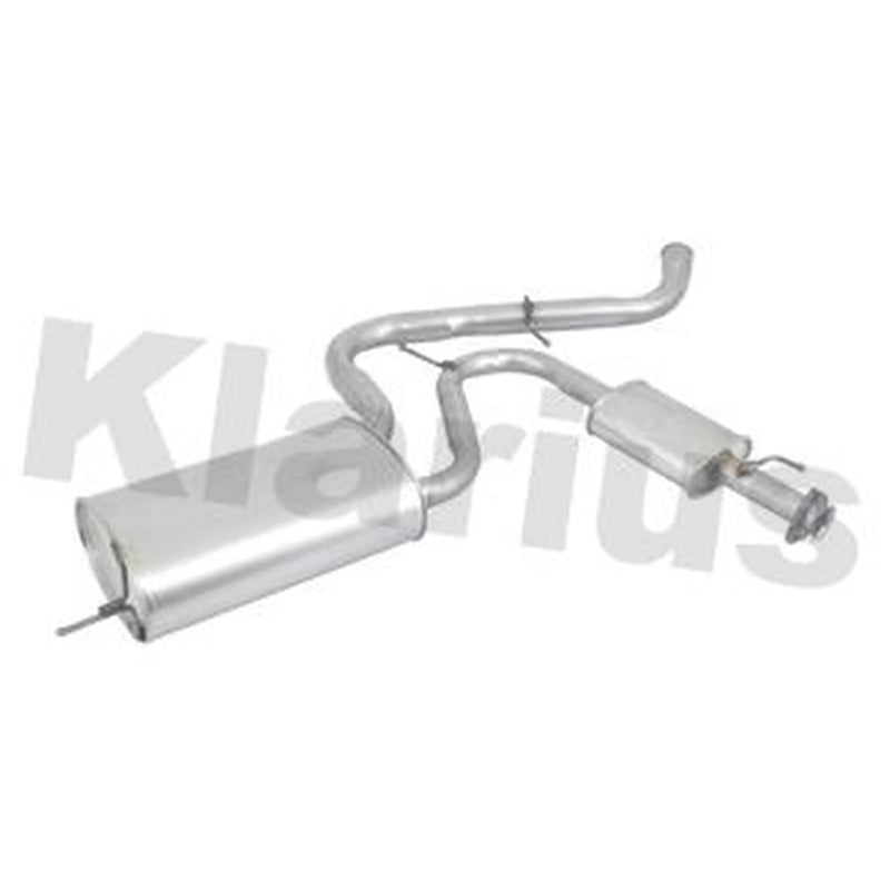 Klarius Box With Tail Pipe Rear fits Citroën Relay I 2000-2002 2.8