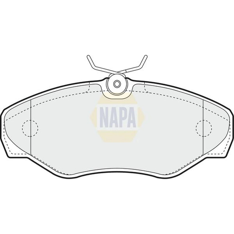 NAPA Front Brake Pad Set NBP1314
