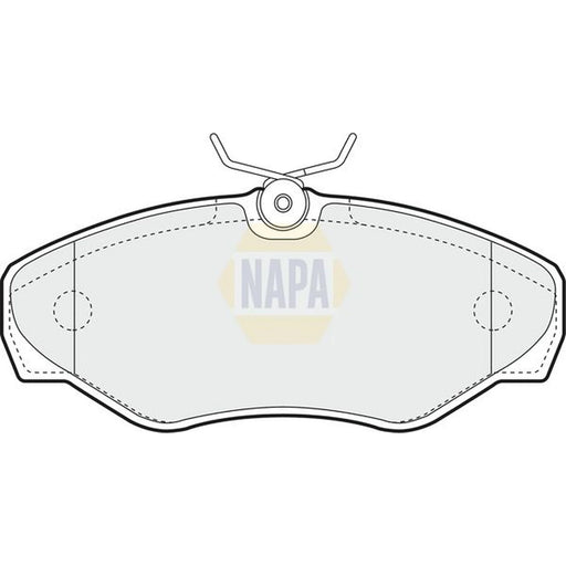 NAPA Front Brake Pad Set NBP1314