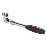 Sealey Ratchet Wrench 1/2"Sq Drive Flexi-Head Extendable Platinum Series AK8984 Sealey - Dynamic Drive