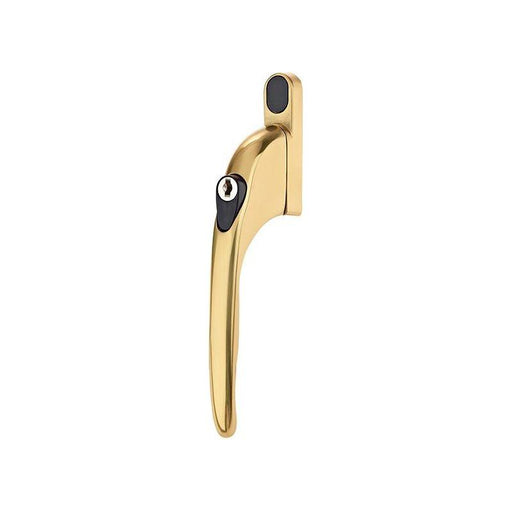 Yale Locks PVCu Window Handle Polished Brass Finish Yale Locks - NN4 Online