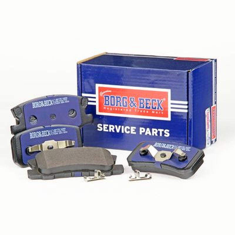 Borg & Beck Front & Rear Brake Discs & Pads fits Mitsubishi Pajero 2001-2006 3.0