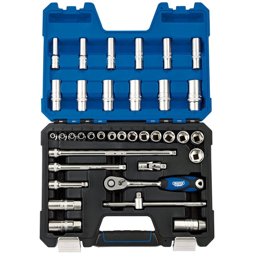 Draper Metric Socket Set, 3/8" Sq. Dr. (36 Piece) 16449 Draper - Dynamic Drive