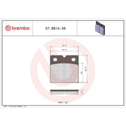 Brembo Front Brake Floating Brake Disc Discs & Pads fits BMW R 80 1982-1995