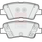 Apec Front & Rear Pads fits Kia Soul I 2009-2014 1.6