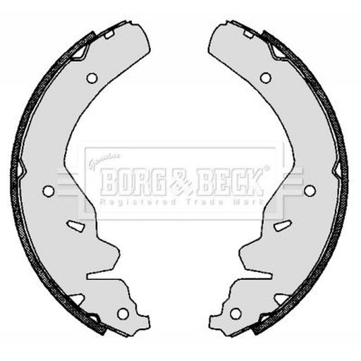 Borg & Beck Brake Shoe Set Axle Kit BBS6299