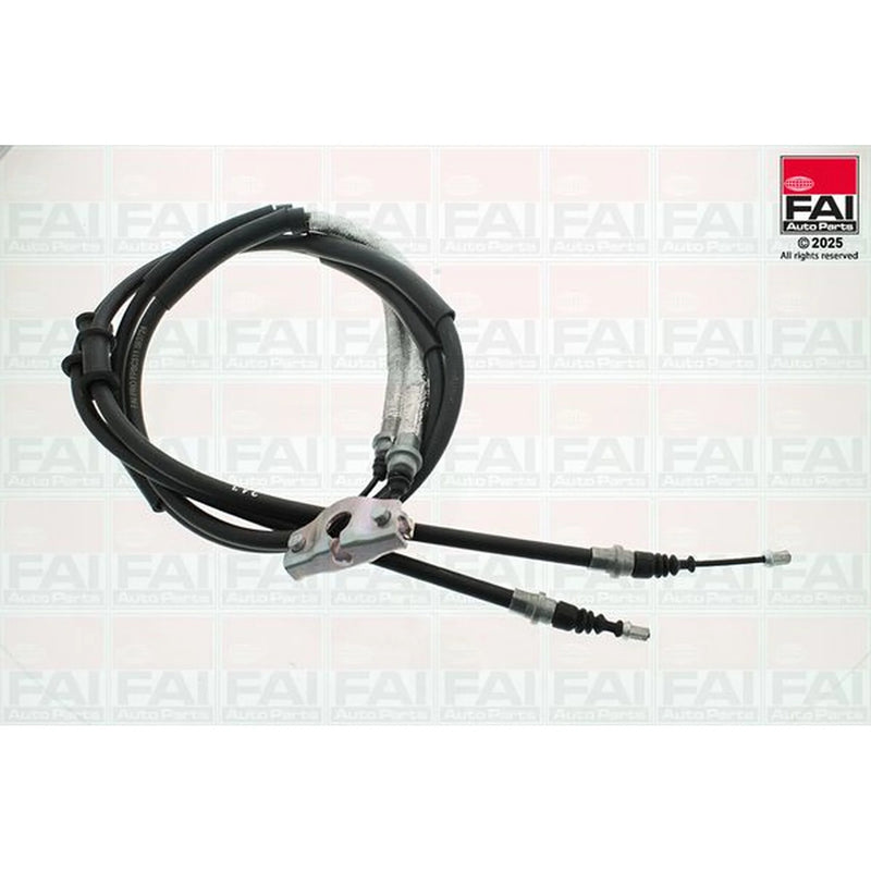 FAI Handbrake Cable Left Rear fits Opel Corsa E 2014-2015 1.0 1.3 1.4 1.6