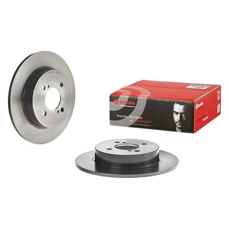 Brembo Rear Brake Solid Discs & Pads fits Suzuki Swift III 2010-2017 1.2 1.6