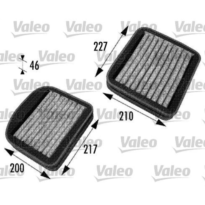 Valeo Cabin Air Filter (Pollen Filter) 698772