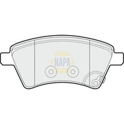 NAPA Front Brake Pad Set NBP1260