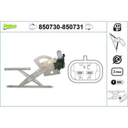 Valeo Electric Window Regulator Lifter Left Front 850730