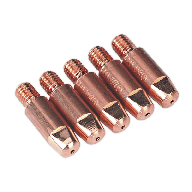 Sealey Contact Tip 1mm Aluminium MB25/36 Pack of 5 MIG921 Sealey - Dynamic Drive
