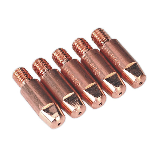 Sealey Contact Tip 1mm Aluminium MB25/36 Pack of 5 MIG921 Sealey - Dynamic Drive