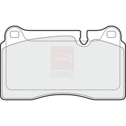 Apec Front Brake Pad Set fits Land Rover Range Rover 2002-2012 4.2 4.4
