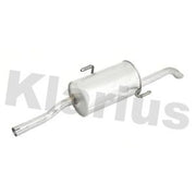 Klarius Box With Tail Pipe Rear fits Peugeot 206+ 2009-2013 1.4